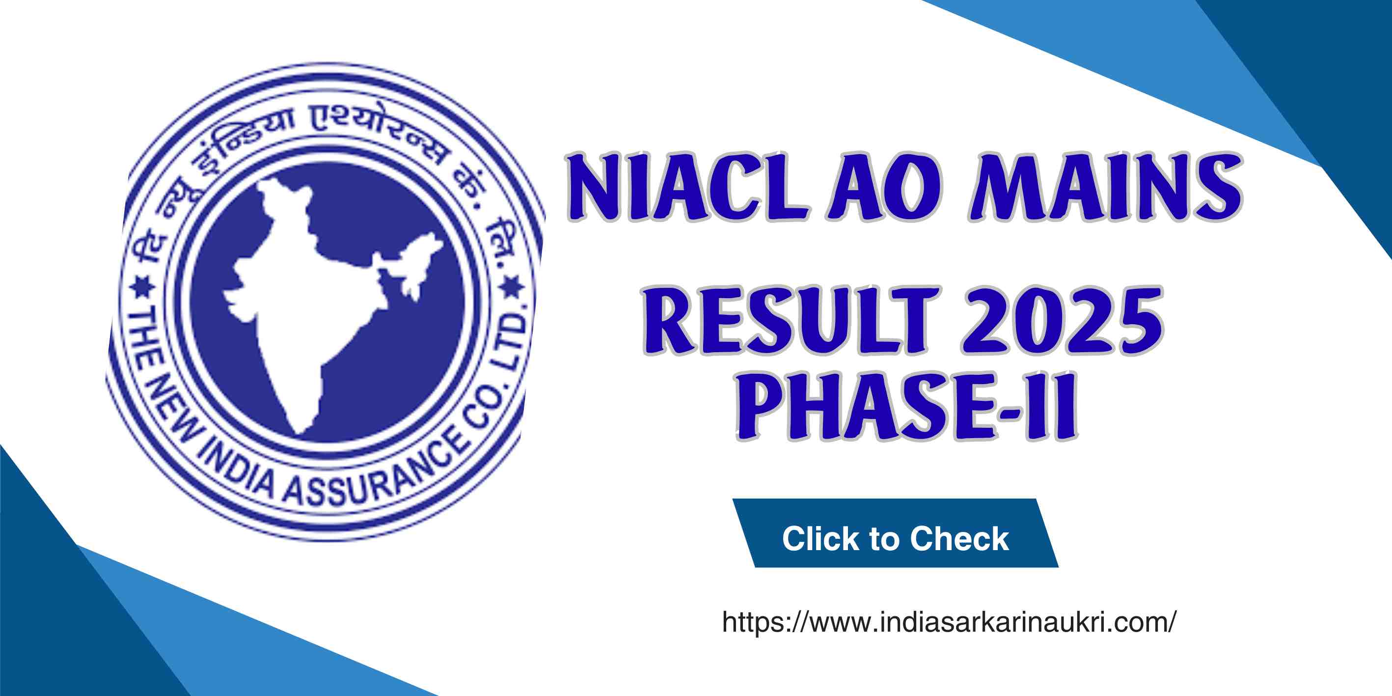 NIACL AO Mains Result 2025 Declared: Check Merit List & Cut Off for 500 Posts